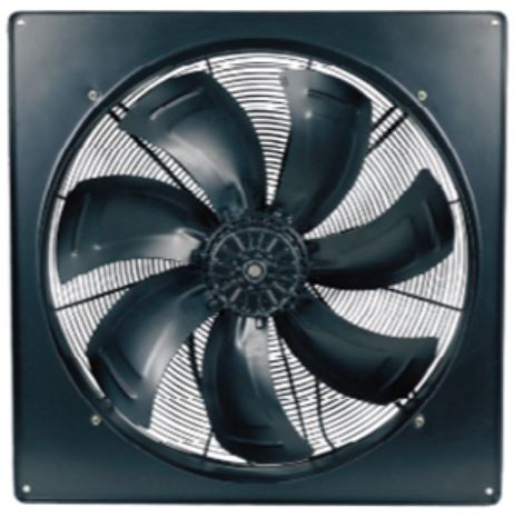 AC Axial fan 900mm with square frame 