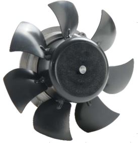 EC Axial fan 200mm with Grid